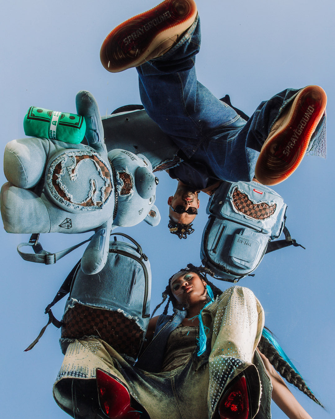 SPRAYGROUND® BACKPACK DENIM SHARK SPECIAL OPS BACKPACK