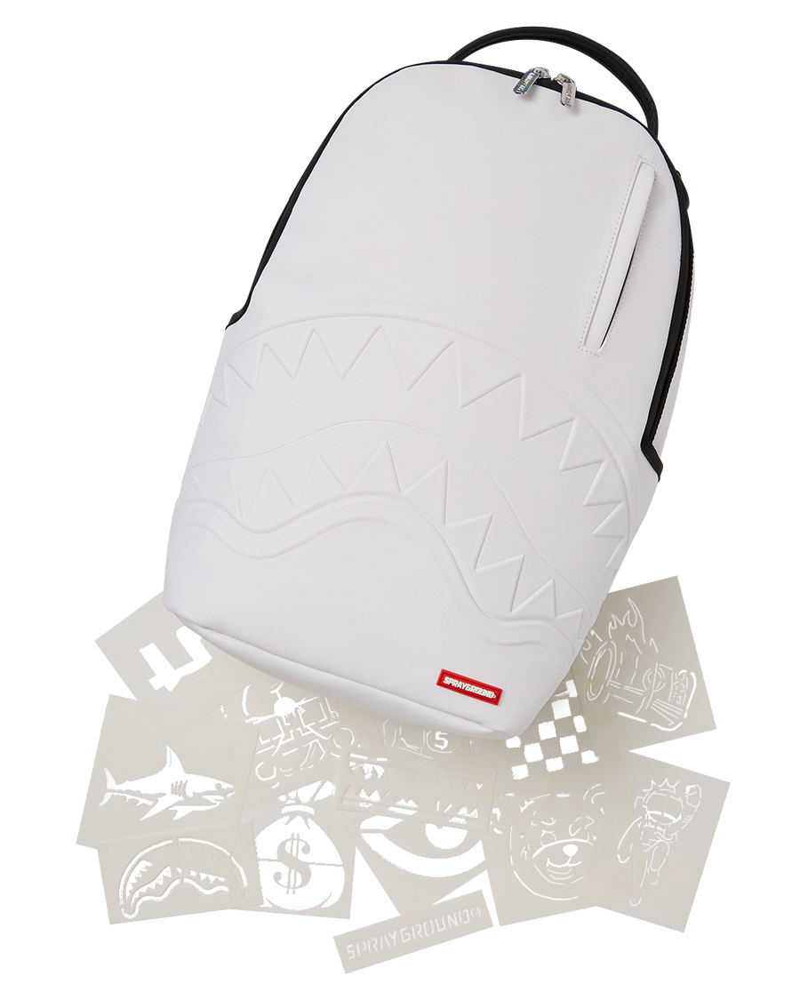 SPRAYGROUND® BACKPACK GRAFFITI ARTIST - DESIGN YOUR OWN BACKPACK - 9 STENCILS INCLUDED