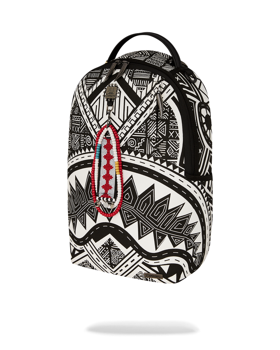 SPRAYGROUND® BACKPACK A.I. AFRICAN INTELLIGENCE THE SKYHAWK BACKPACK - SANDFLOWER COLLAB