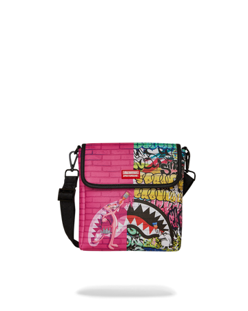 SPRAYGROUND® SLING PINK PANTHER PAINTING MESSENGER SLING