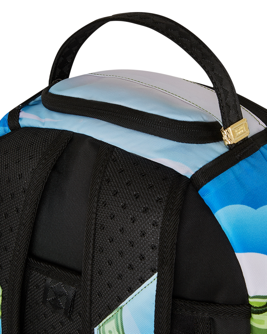 SPRAYGROUND® BACKPACK MONEY BEAR WE BOUT TO TAKE OFF BACKPACK