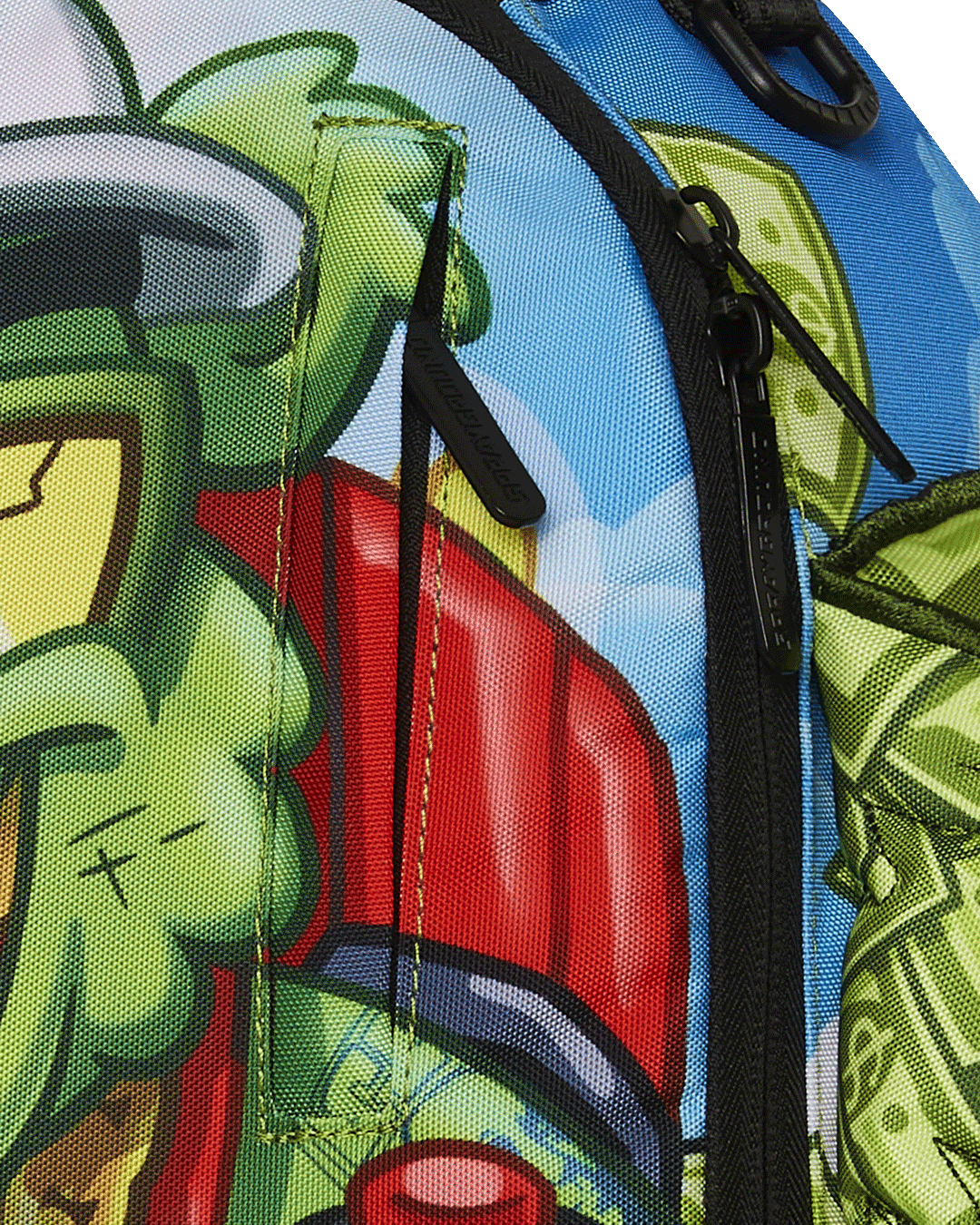 SPRAYGROUND® BACKPACK MONEY BEAR WE BOUT TO TAKE OFF BACKPACK