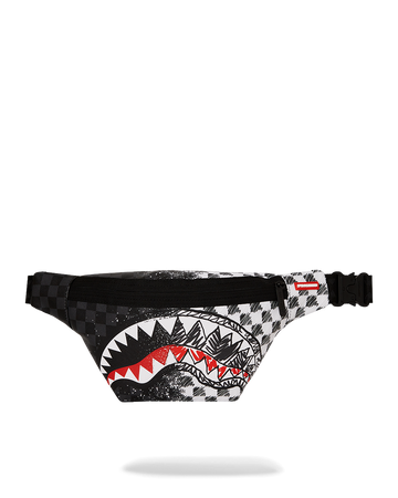 SPRAYGROUND® CROSSBODY SCRIBBLE DRIBBLE CHECK SAVVY CROSSBODY