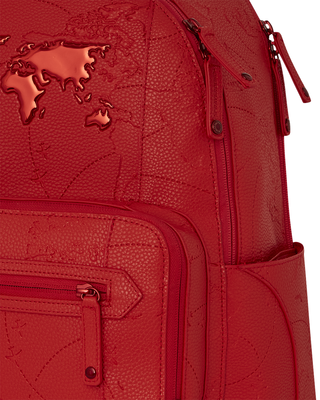 SPRAYGROUND® BACKPACK JAMES GLOBAL RED CHATEAU BACKPACK