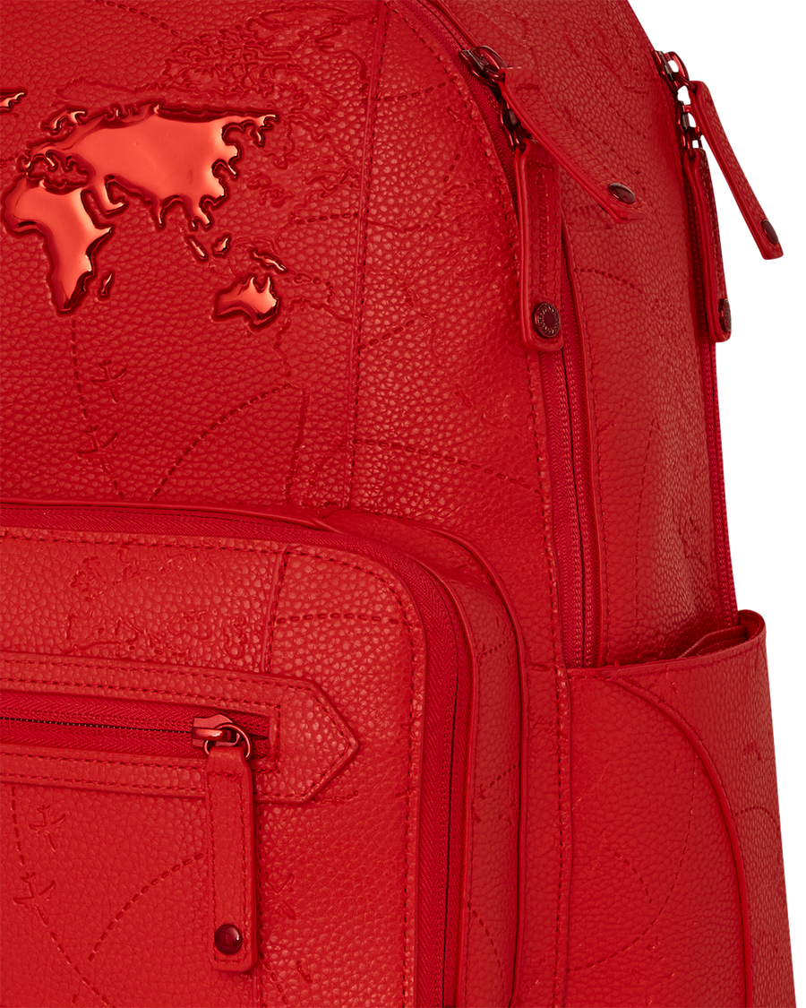 SPRAYGROUND® BACKPACK JAMES GLOBAL RED CHATEAU BACKPACK