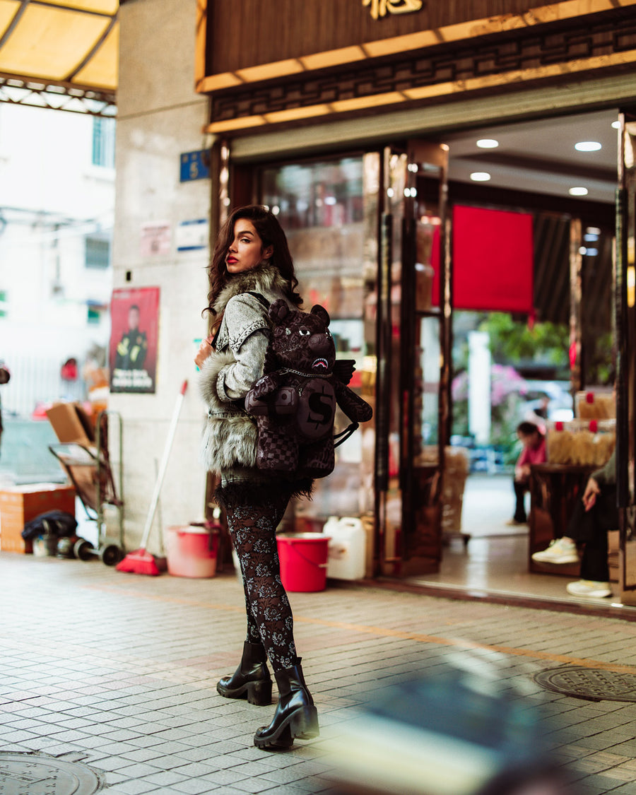 SPRAYGROUND® BACKPACK 3AM CHECK MONEYBEAR BACKPACK