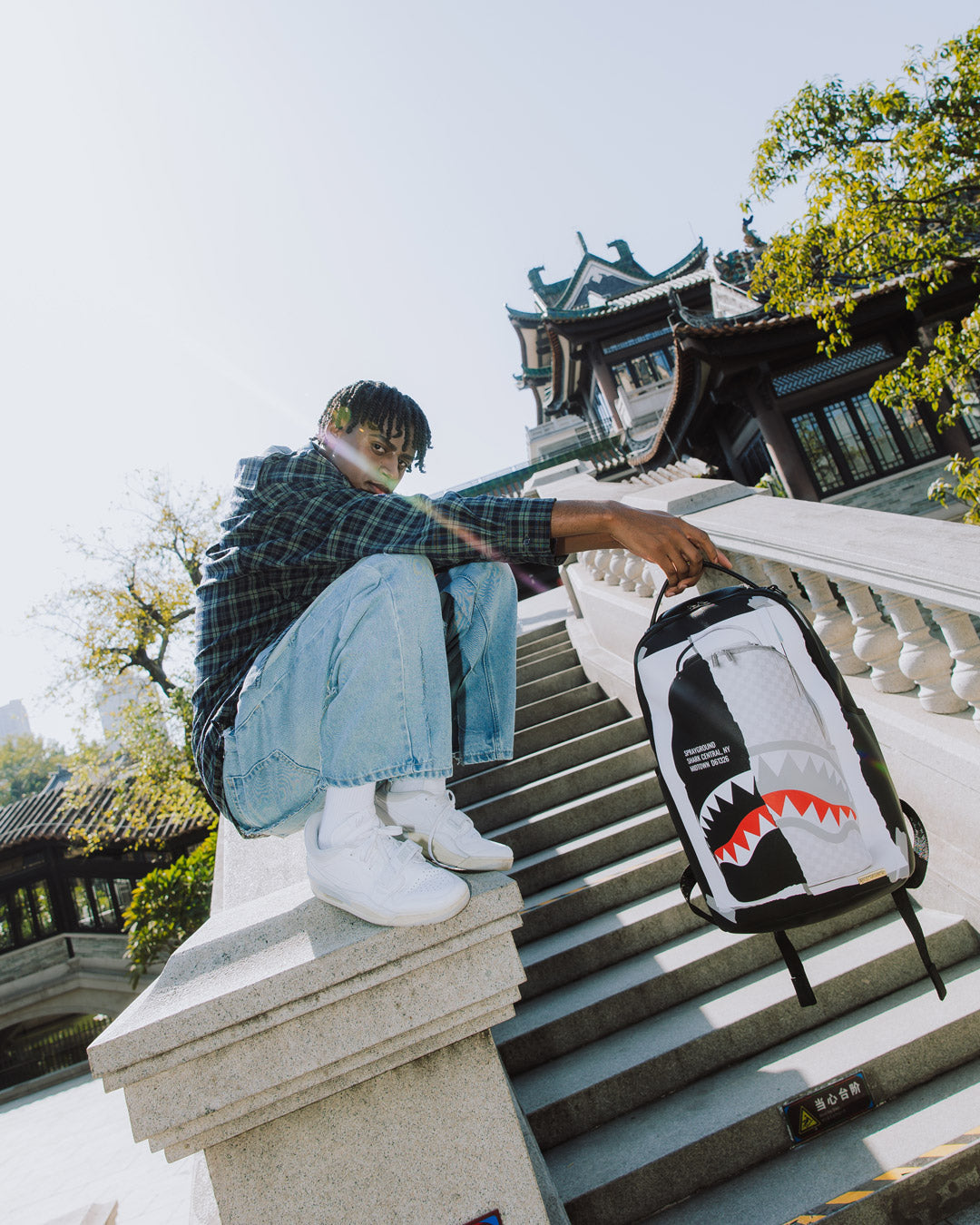 SPRAYGROUND® BACKPACK PRINTED BAGS ON BAGS BACKPACK