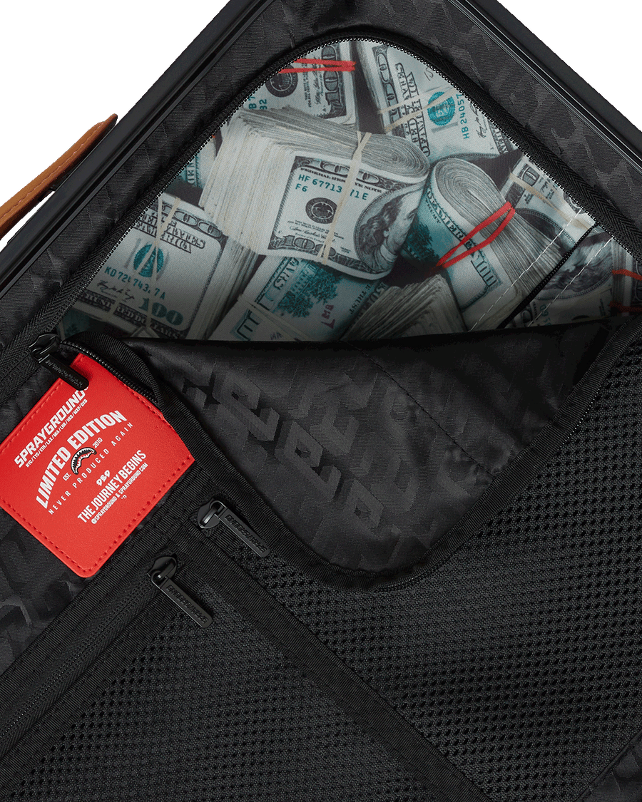 SPRAYGROUND® LUGGAGE HENNY JETSTREAM SHARKITECTURE CARRY-ON LUGGAGE