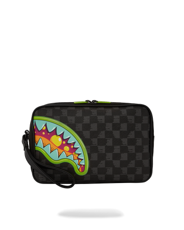 SPRAYGROUND® TOILETRY SLIME TAKEOVER TOILETRY BAG