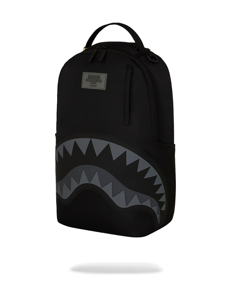 SPRAYGROUND® BACKPACK SHARK CENTRAL NYLON BLACK