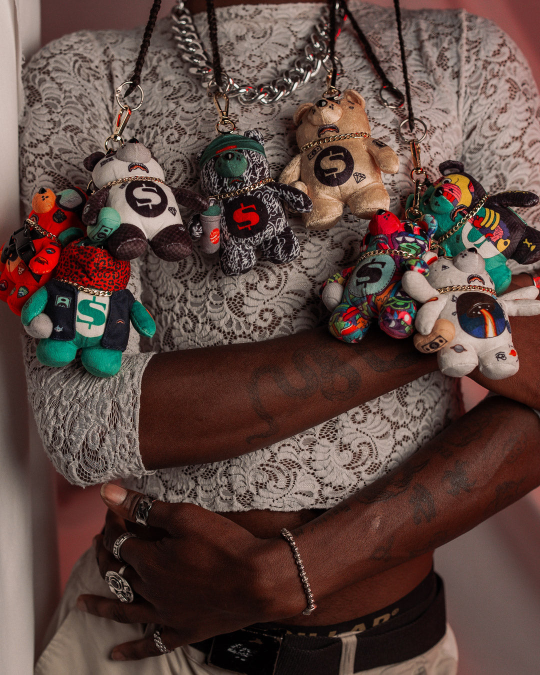 GLOBAL EXPEDITION BEAR KEYCHAIN – SPRAYGROUND®