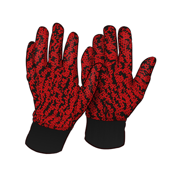 SPRAYGROUND® GLOVES RED KNIT GLOVES S/M