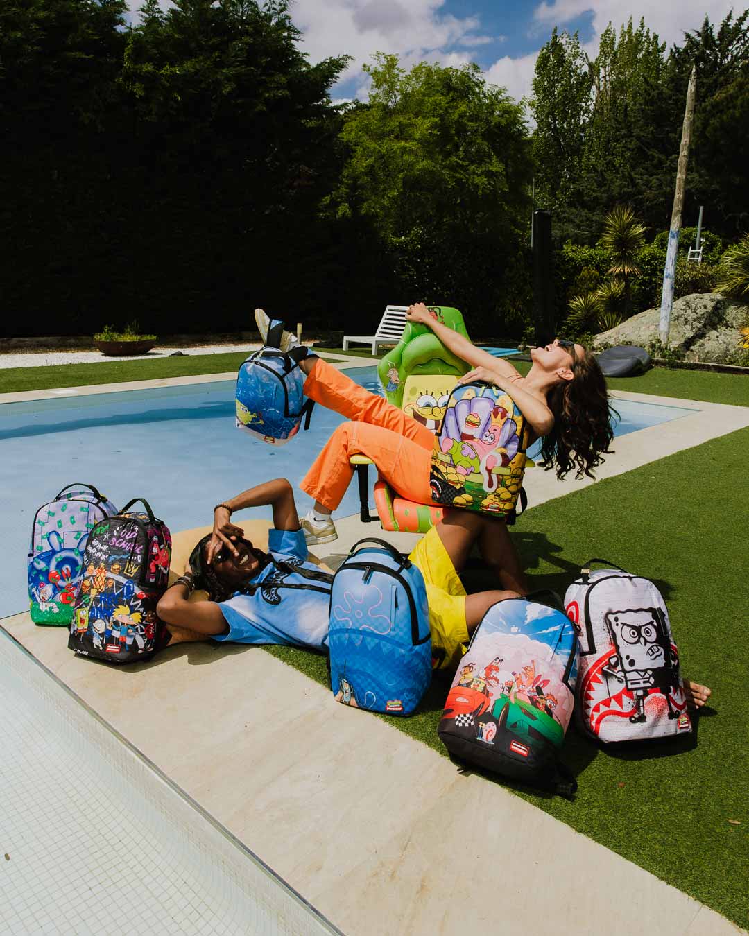 SPRAYGROUND® GAMING CHAIR SPONGEBOB SLIME GAMER CHAIR