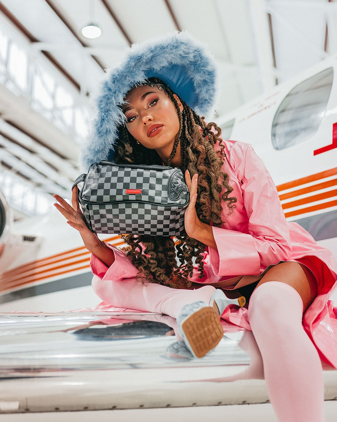 SPRAYGROUND® TOILETRY HENNY BLACK TOILETRY BAG