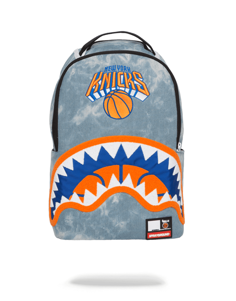 SPRAYGROUND® BACKPACK NBALAB KNICKS DENIM SHARK