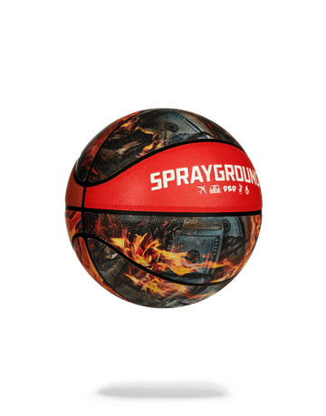 SPRAYGROUND® BASKETBALL SPALDING X SPRAYGROUND FIRE BASKETBALL