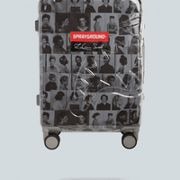 SPRAYGROUND® LUGGAGE LAQUAN SMITH EMBOSSED CLEAR 3M CARRY-ON