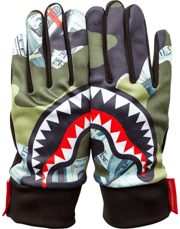 SPRAYGROUND® GLOVES MONEY CAMO GLOVES