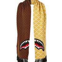 SPRAYGROUND® SKI MASK SPLIT CHECKERED SHARK SCARF