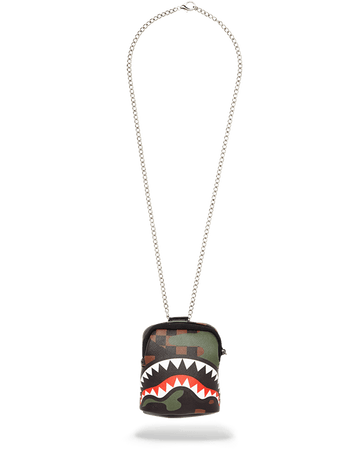 Backpacks Sprayground - Shark bag Paris in brown - 910D3931NSZ