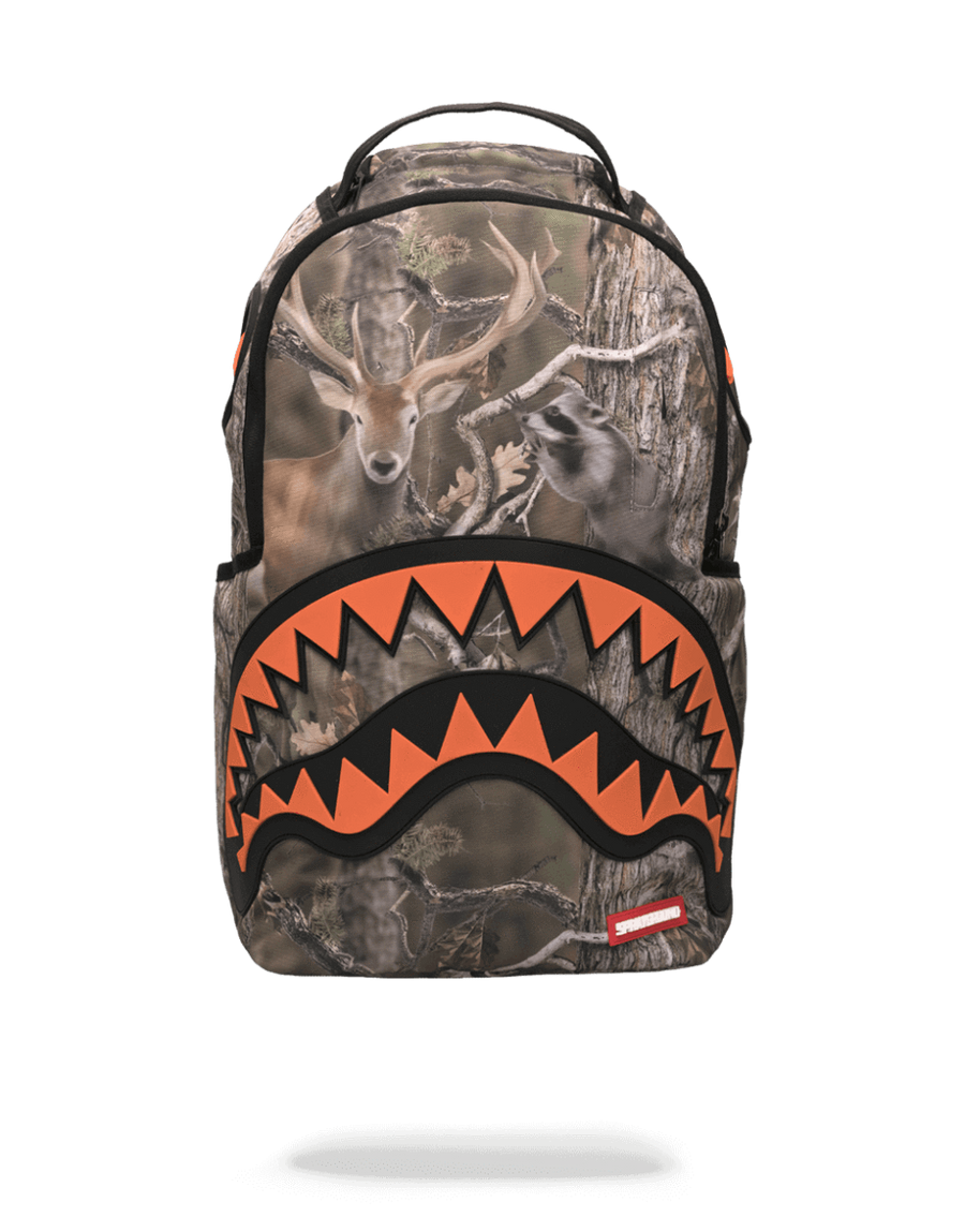 SPRAYGROUND® BACKPACK WILD LIFE HUNTER RUBBER SHARK BACKPACK