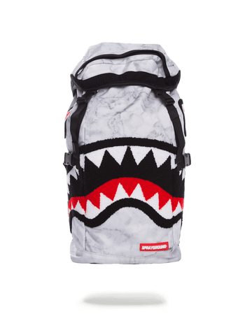 SPRAYGROUND® BACKPACK WHITE MARBLE TOP LOADER