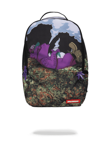 SPRAYGROUND® BACKPACK PURPLE HAZE GANJA BEAR