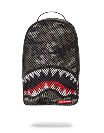 SPRAYGROUND® BACKPACK CAMO MESH SHARK