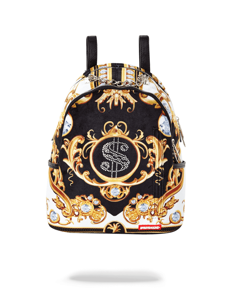 SPRAYGROUND® WOMENS BACKPACK PALACE OF SHARKS DIAMONDS SAVAGE