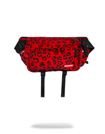 SPRAYGROUND® CROSS BODY RED LEOPARD CROSSBODY TRANSPORTER