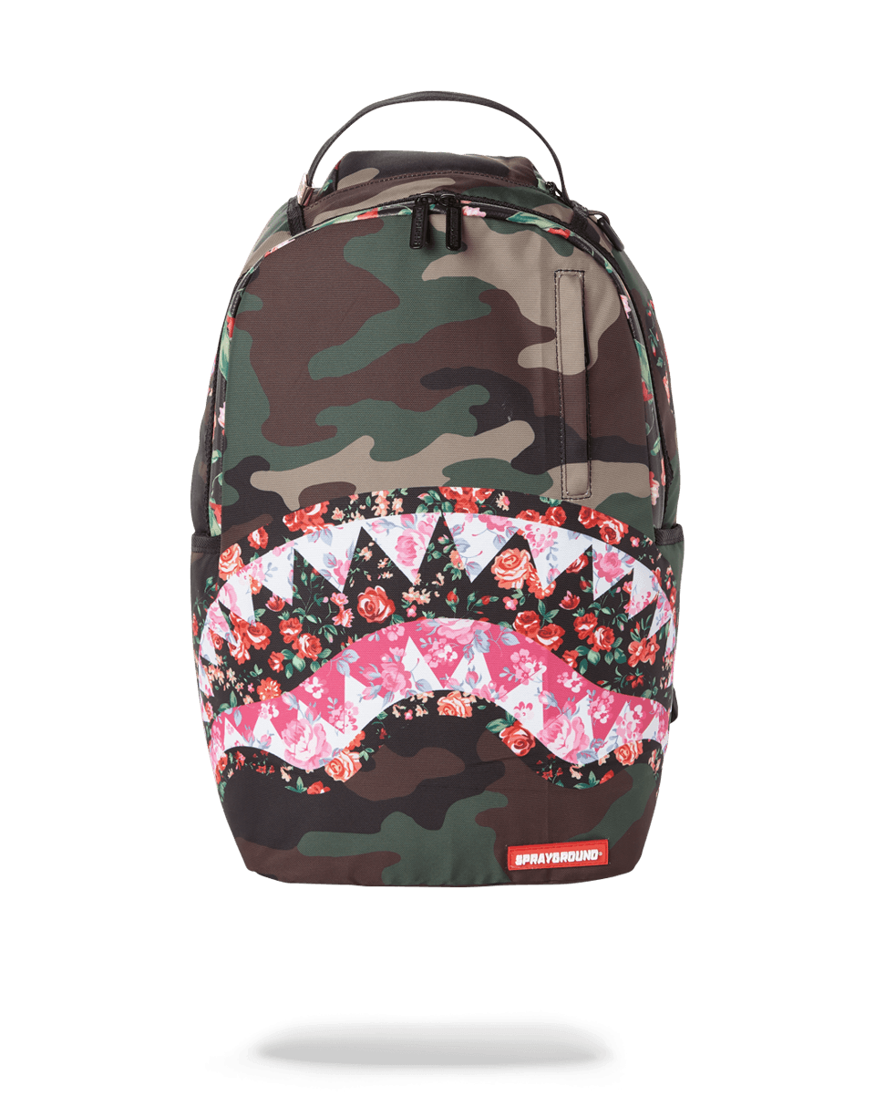 Sprayground backpack camo shark deals