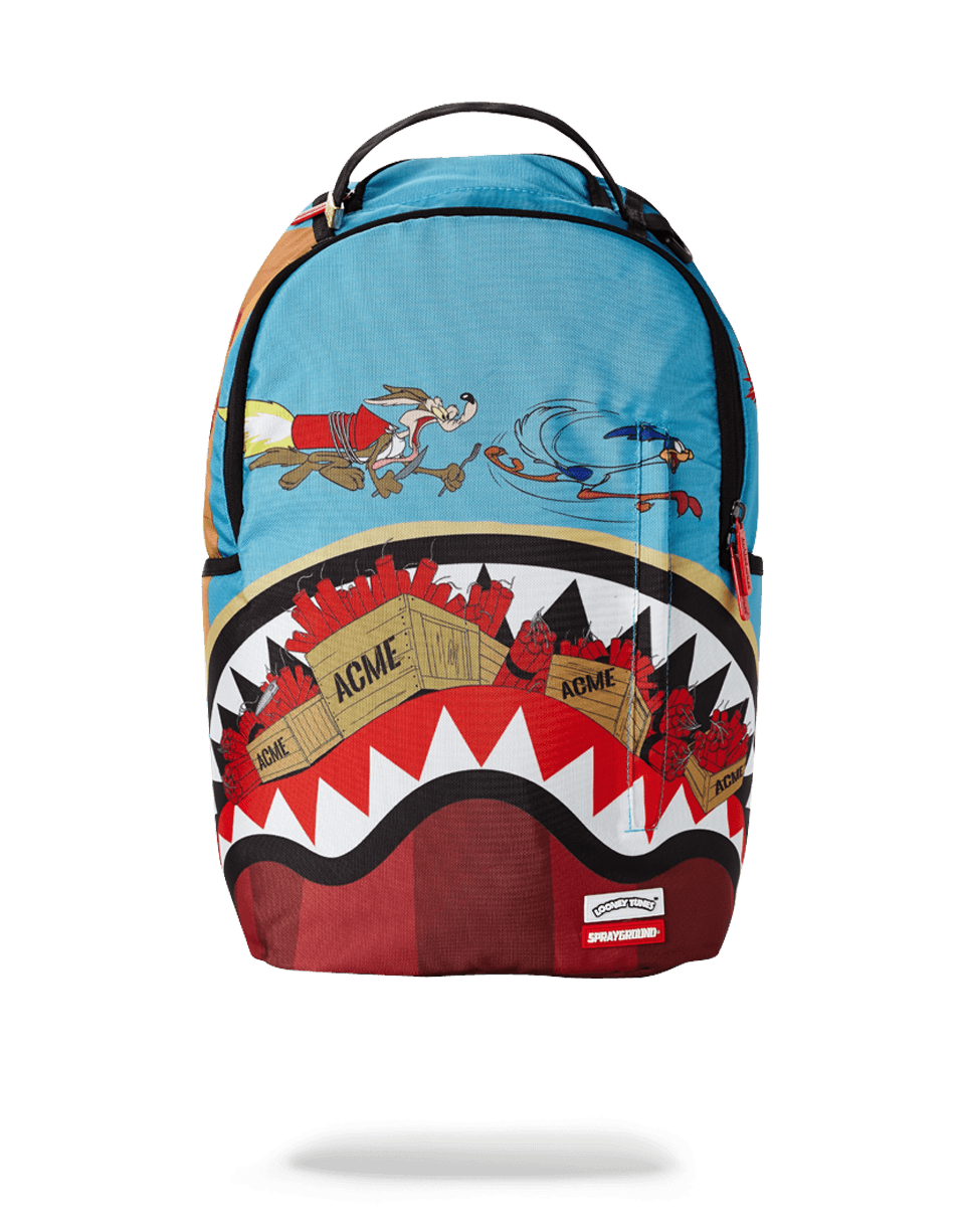 SPRAYGROUND® BACKPACK COYOTE VS ROADRUNNER SHARK