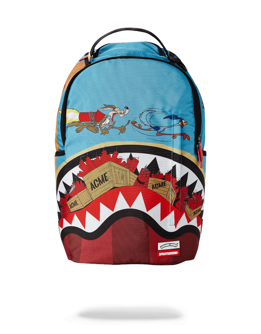 SPRAYGROUND® BACKPACK COYOTE VS ROADRUNNER SHARK