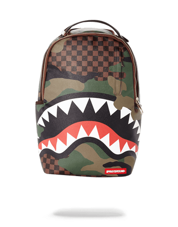 SPRAYGROUND® BACKPACK SHARKS IN PARIS (CAMO EDITION)