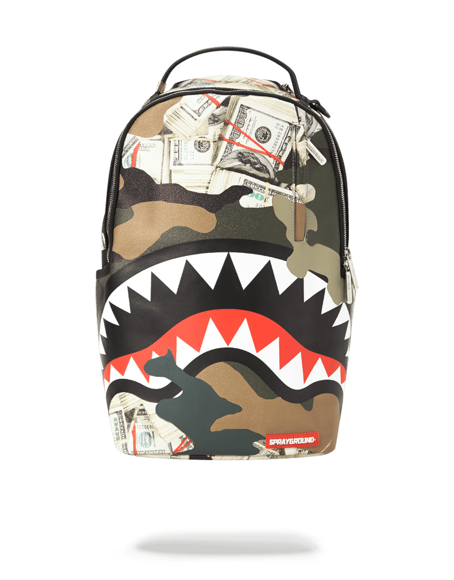 CAMO MONEY SHARK SPRAYGROUND