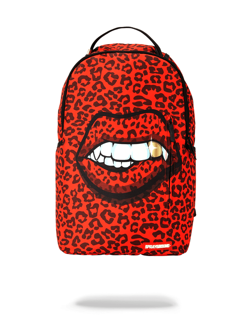 SPRAYGROUND® BACKPACK RED LEOPARD LIPS