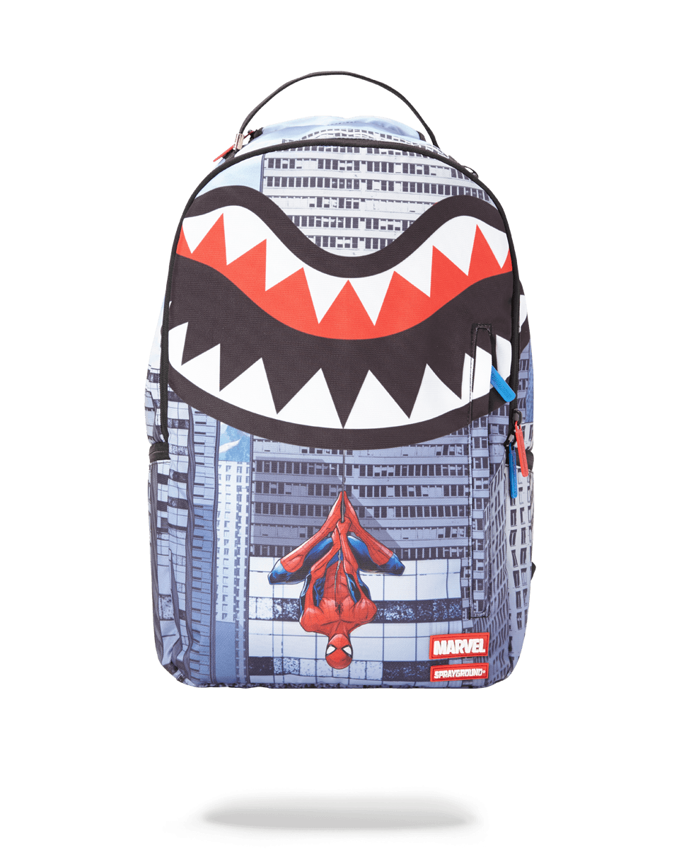 SPRAYGROUND® BACKPACK SPIDERMAN UPSIDE DOWN SHARK