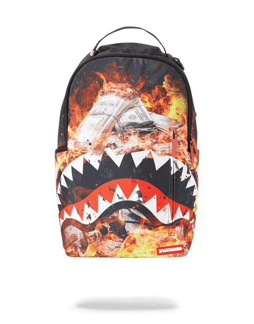 SPRAYGROUND® BACKPACK FIRE MONEY SHARK