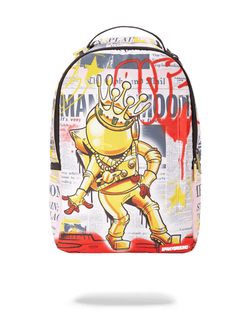 SPRAYGROUND® BACKPACK GOLD ASTRONAUT 1969 MOON WALK