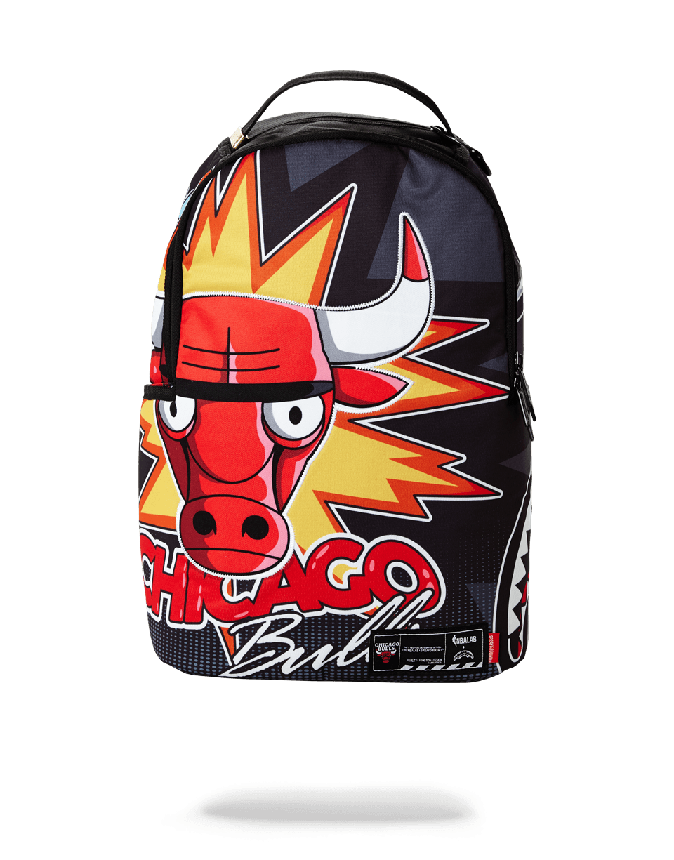 SPRAYGROUND® BACKPACK NBA LAB CHICAGO BULLS SURPRISED BULL