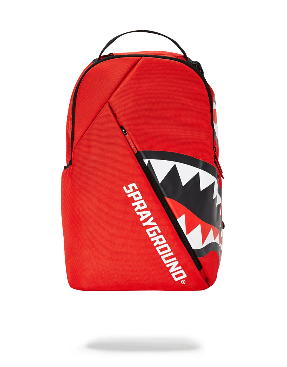 SPRAYGROUND® BACKPACK ANGLED SHARK (RED)
