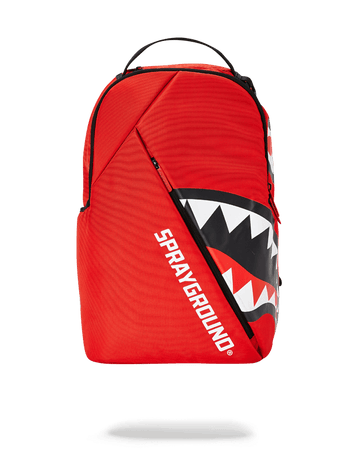 SPRAYGROUND® BACKPACK ANGLED SHARK (RED)