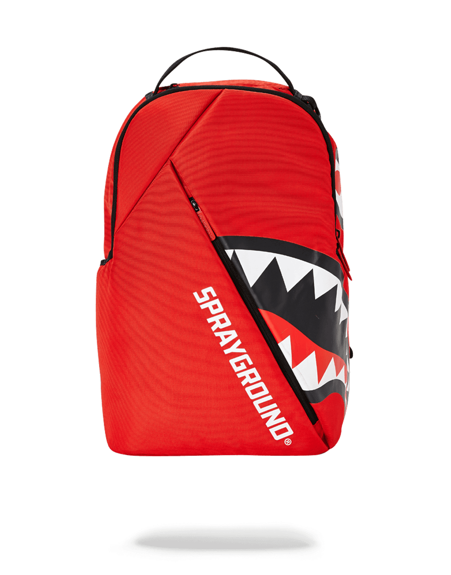 SPRAYGROUND® BACKPACK ANGLED SHARK (RED)