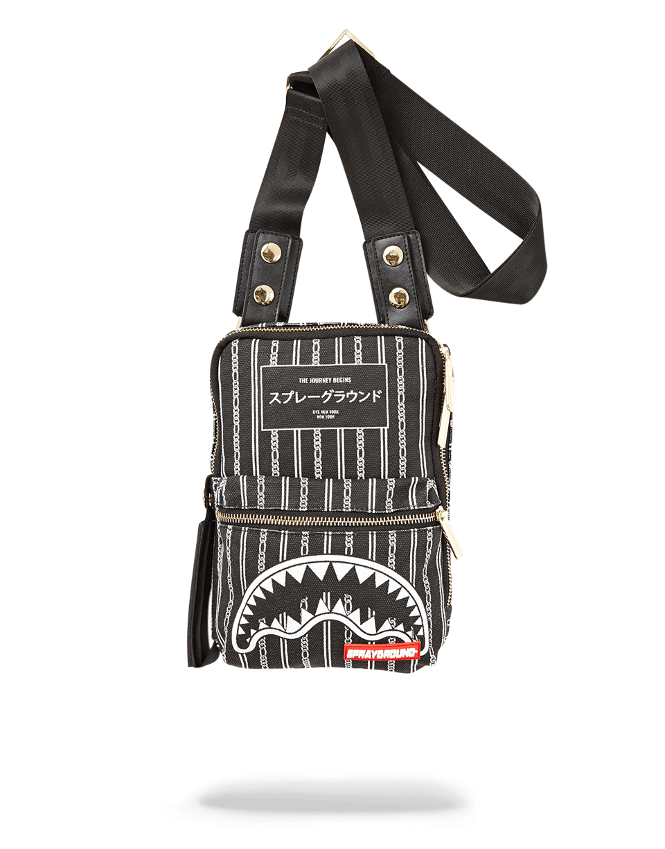 SPRAYGROUND® SLING REVERSE BLACK SHARKS IN PARIS SLING