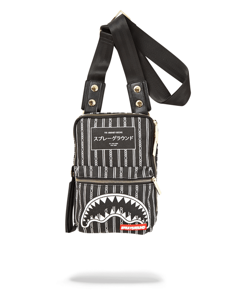 SPRAYGROUND® SLING REVERSE BLACK SHARKS IN PARIS SLING