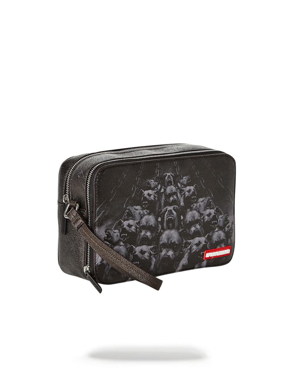 SPRAYGROUND® TOILETRY PITBULLS TOILETRY AKA MONEY BAG