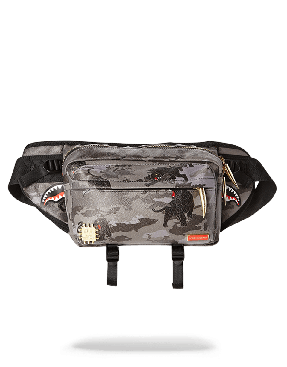 SPRAYGROUND® CROSS BODY BLACK PANTHERA CAMO CROSSBODY