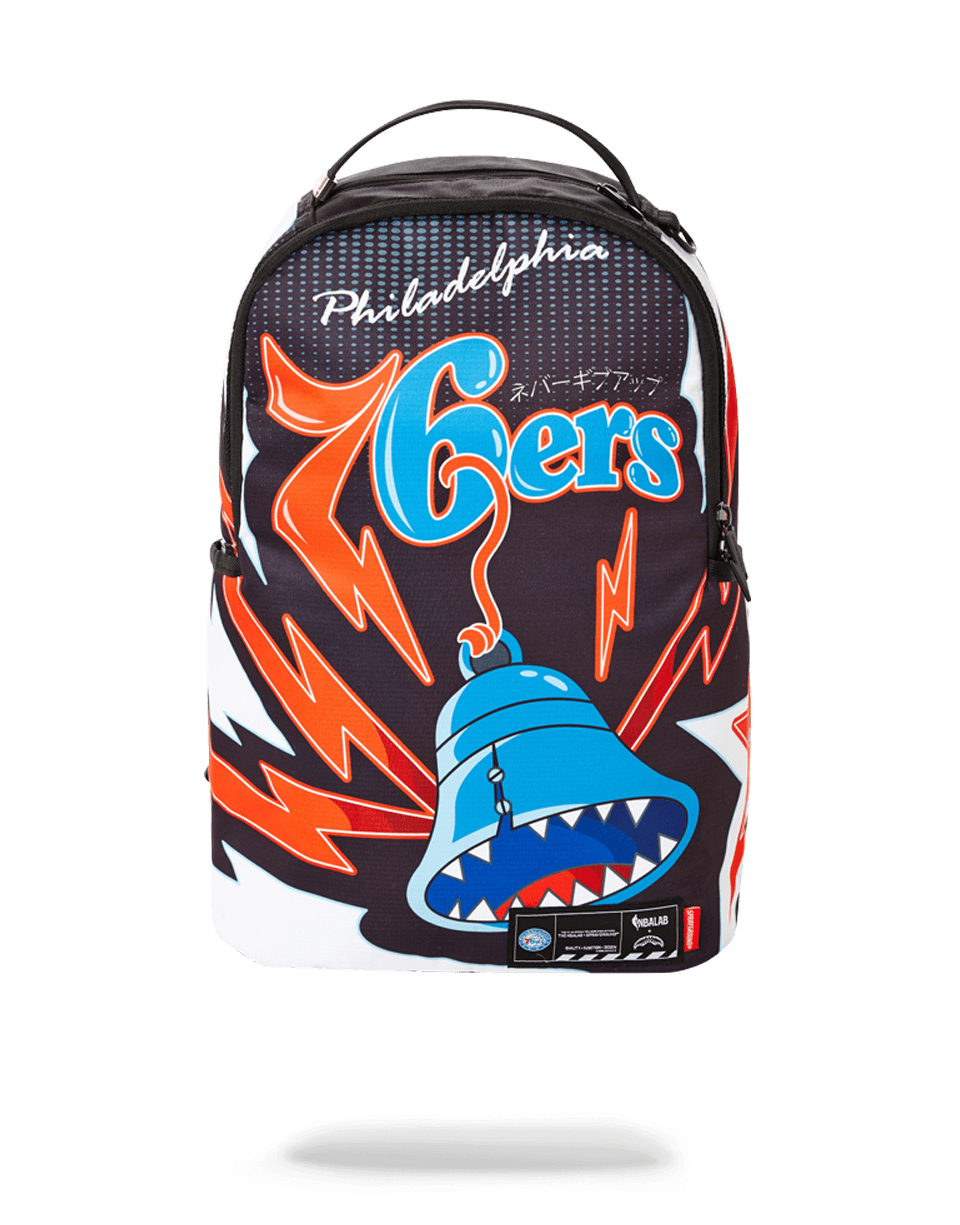 SPRAYGROUND® BACKPACK NBA LAB PHILADELPHIA 76ERS BELL SHARK