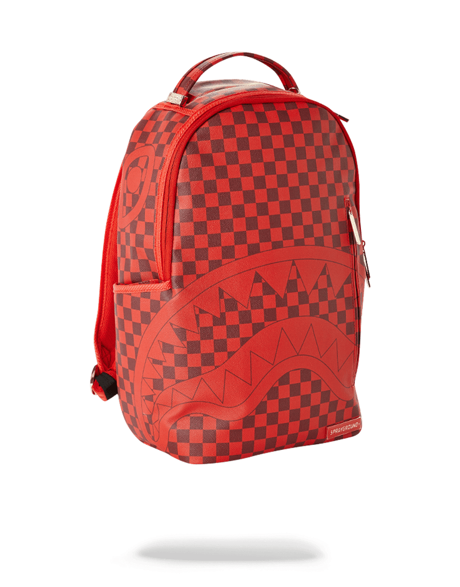 SPRAYGROUND® BACKPACK SHARKS IN PARIS (RED CHECKERED EDITION)