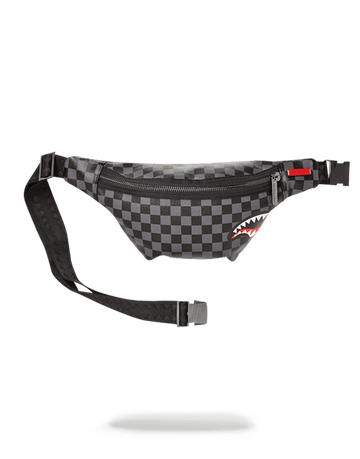 SPRAYGROUND® CROSSBODY SHARKS IN PARIS (BLACK CHECKERED EDITION) CROSSBODY